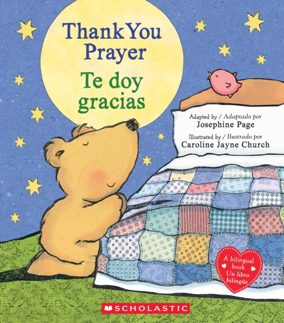 Thank You Prayer  Te Doy Gracias Scholastic Bilingual