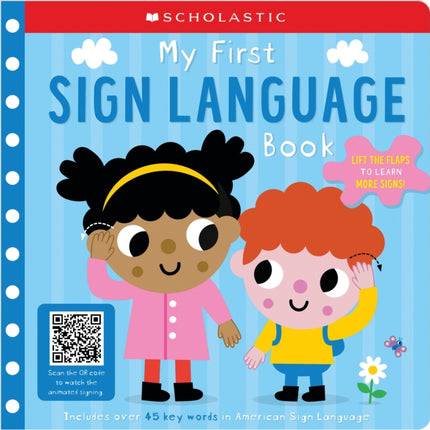 My First Sign Language Book Scholastic Early Learners 25 First Words to Teach Baby