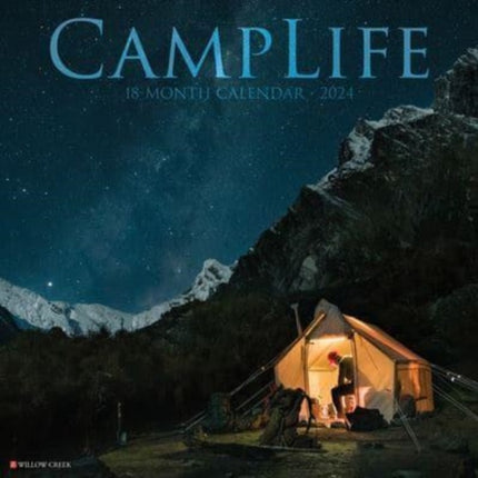 Camplife 2024 12 X 12 Wall Calendar