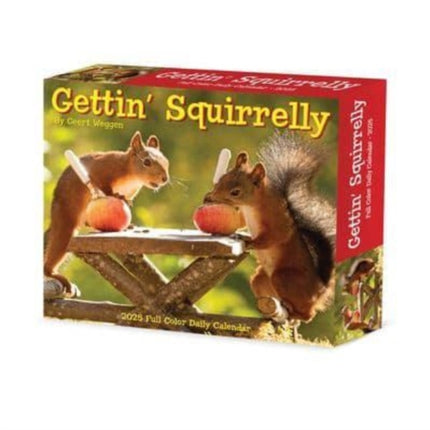 Gettin Squirrelly 2025 6.2 X 5.4 Box Calendar