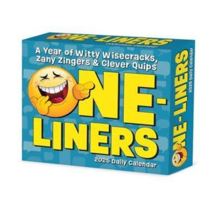 OneLiners 2025 6.2 X 5.4 Box Calendar