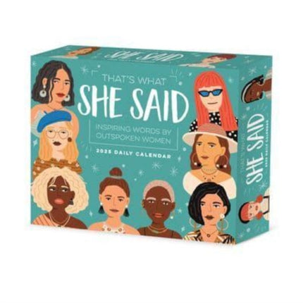 Thats What She Said 2025 6.2 X 5.4 Box Calendar