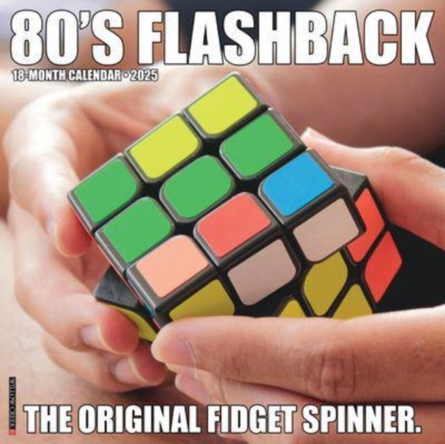 80s Flashback 2025 12 X 12 Wall Calendar