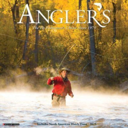 Anglers 2025 12 X 12 Wall Calendar