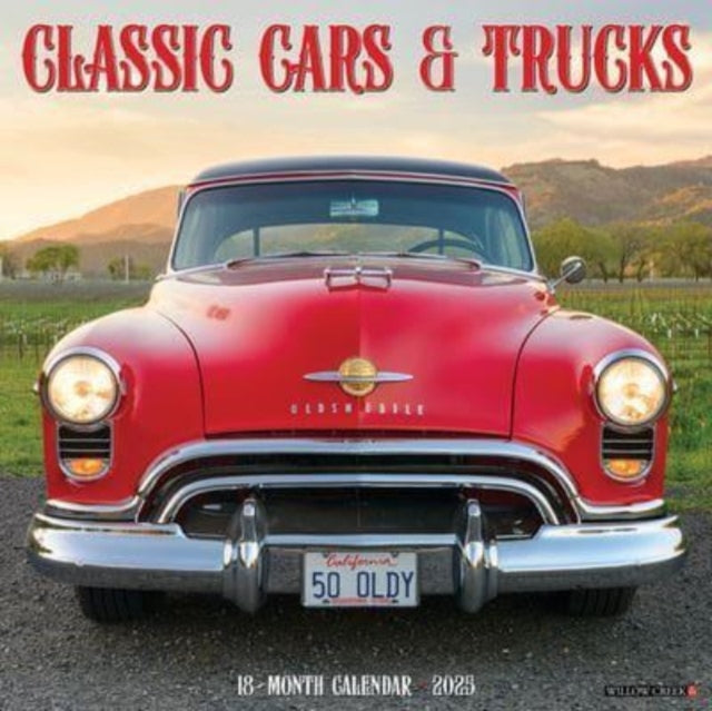 Classic Cars  Trucks 12 X 12 Wall Calendar