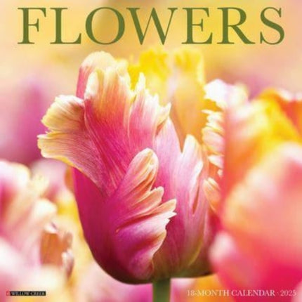 Flowers 2025 12 X 12 Wall Calendar