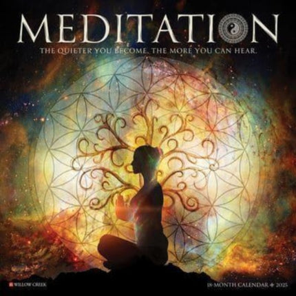 Meditation 2025 12 X 12 Wall Calendar