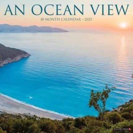 Ocean View 2025 12 X 12 Wall Calendar