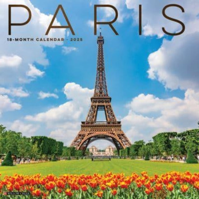 Paris 2025 12 X 12 Wall Calendar