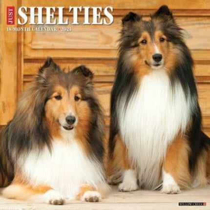 Just Shelties 2025 12 X 12 Wall Calendar