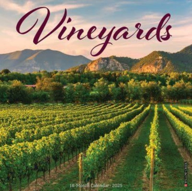 Vineyards 2025 12 X 12 Wall Calendar