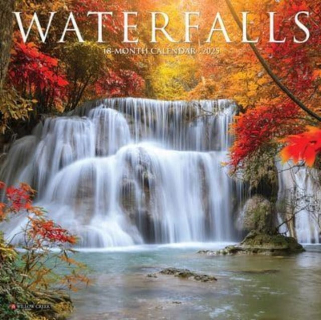 Waterfalls 2025 7 X 7 Mini Wall Calendar