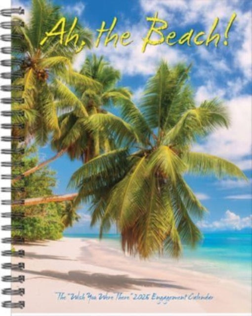 Ah the Beach 2025 6.5 X 8.5 Engagement Calendar