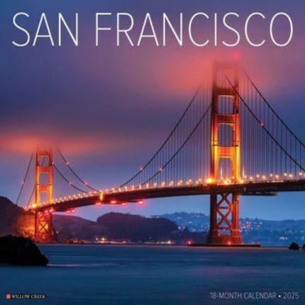 San Francisco 2025 12 X 12 Wall Calendar