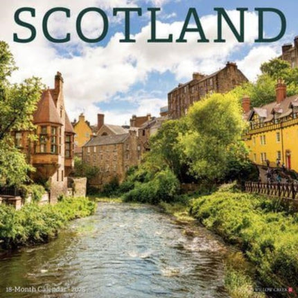 Scotland 2025 12 X 12 Wall Calendar