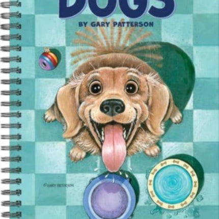 Dogs by Gary Patterson 2025 6.5 X 8.5 Engagement Calendar