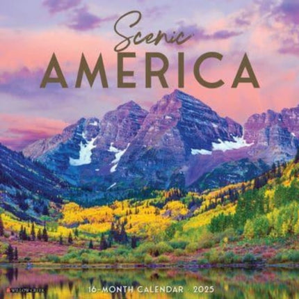 Scenic America 2025 12 X 12 Wall Calendar