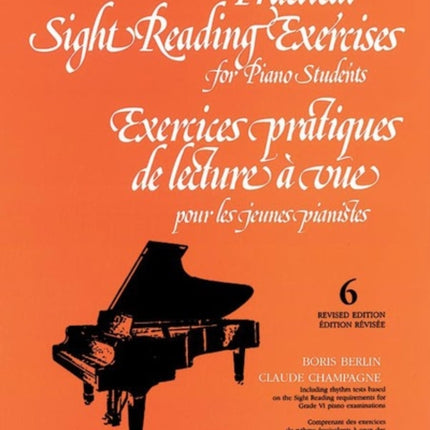 Sight Reading Exercises for Piano StudentsBk 6