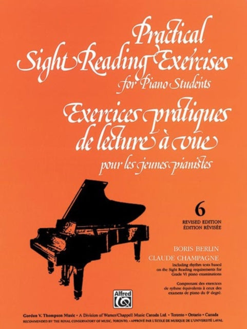 Sight Reading Exercises for Piano StudentsBk 6