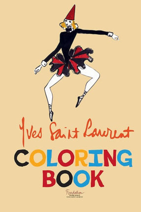 Yves Saint Laurent Coloring Book