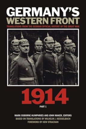 Germanys Western Front 1914  Translations from