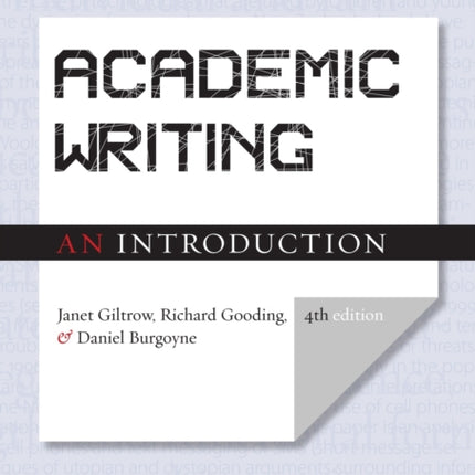 Academic Writing: An Introduction