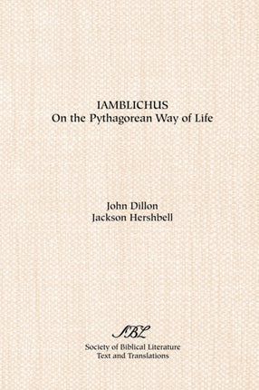 On the Pythagorean Way of Life