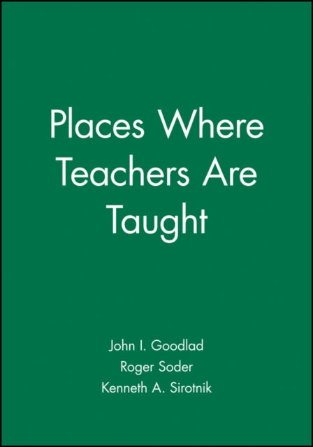 Places Where Teachers Are Taught