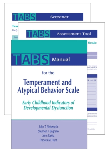 Temperament and Atypical Behavior Scale (TABS) Complete Set: Early Childhood Indicators of Developmental Dysfunction