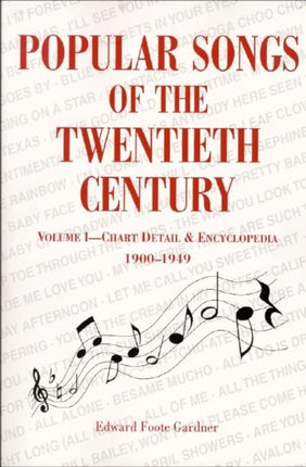 Popular Songs of the 20th Century: Chart Detail