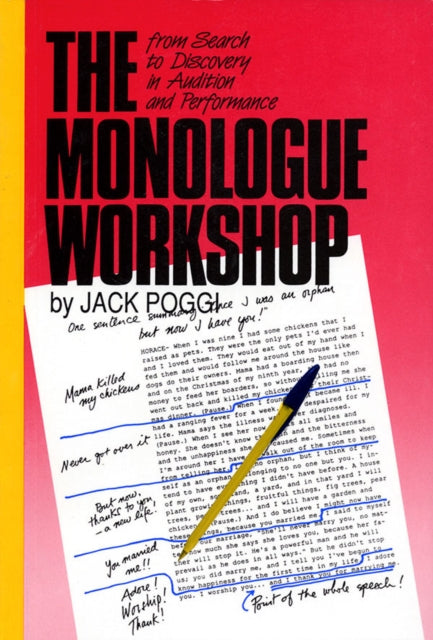 The Monologue Workshop: from Search to Discovery