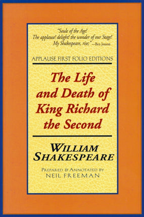 The Life and Death of King Richard the Second