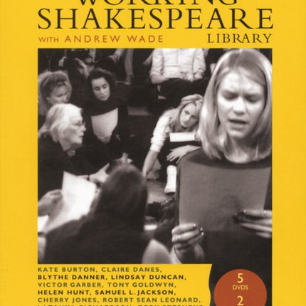 Cicely Berry The Working Shakespeare Library 5 DVDs  2 Workbooks