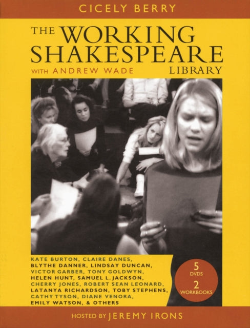 Cicely Berry The Working Shakespeare Library 5 DVDs  2 Workbooks