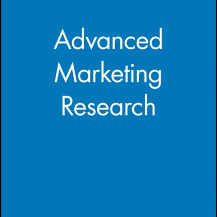 Advanced Marketing Research
