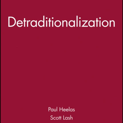 Detraditionalization