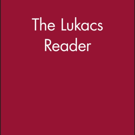 The Lukacs Reader