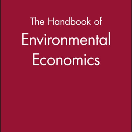 The Handbook of Environmental Economics