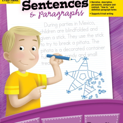 Writing Fabulous Sentences & Paragraphs, Grade 4 - 6 Teacher Resource