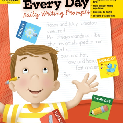 Giant Write Every Day: Daily Writing Prompts, Grade 2 - 6 Teacher Resource