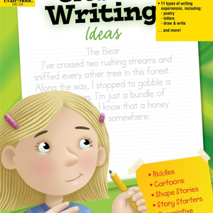 Creative Writing Ideas, Grade 2 - 4 Teacher Resource