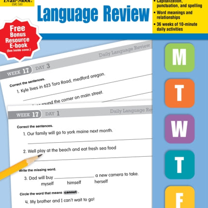 Daily Language Review Grade 2 Teacher Edition