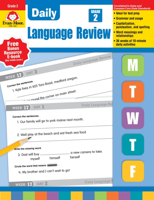 Daily Language Review Grade 2 Teacher Edition