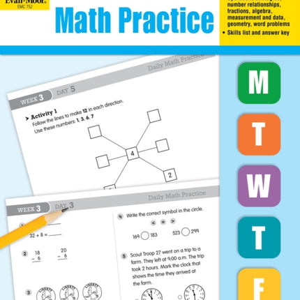 Daily Math Practice Grade 3 Teacher Edition