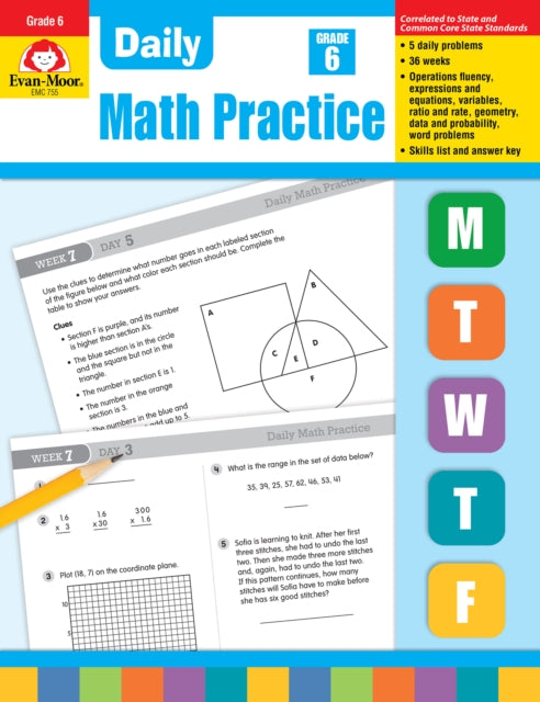 Daily Math Practice Grade 6