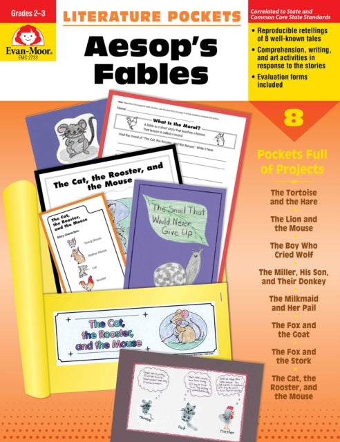 Literature Pockets: Aesop's Fables, Grade 2 - 3