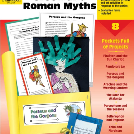 Literature Pockets: Greek & Roman Myths, Grade 4
