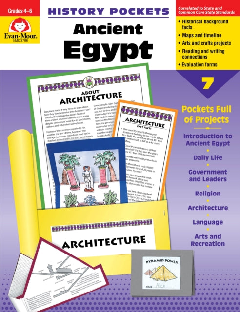History Pockets: Ancient Egypt, Grade 4 - 6
