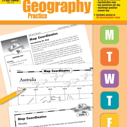 Daily Geography Practice: Grade 6