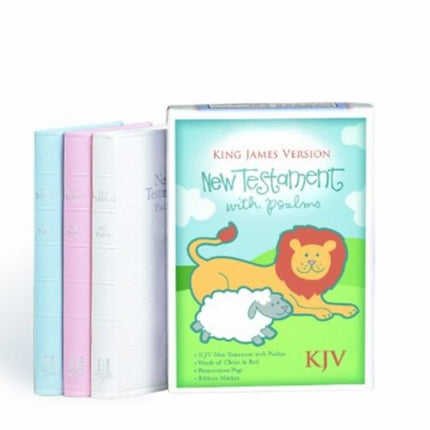 KJV Baby's New Testament, Blue Imitation Leather